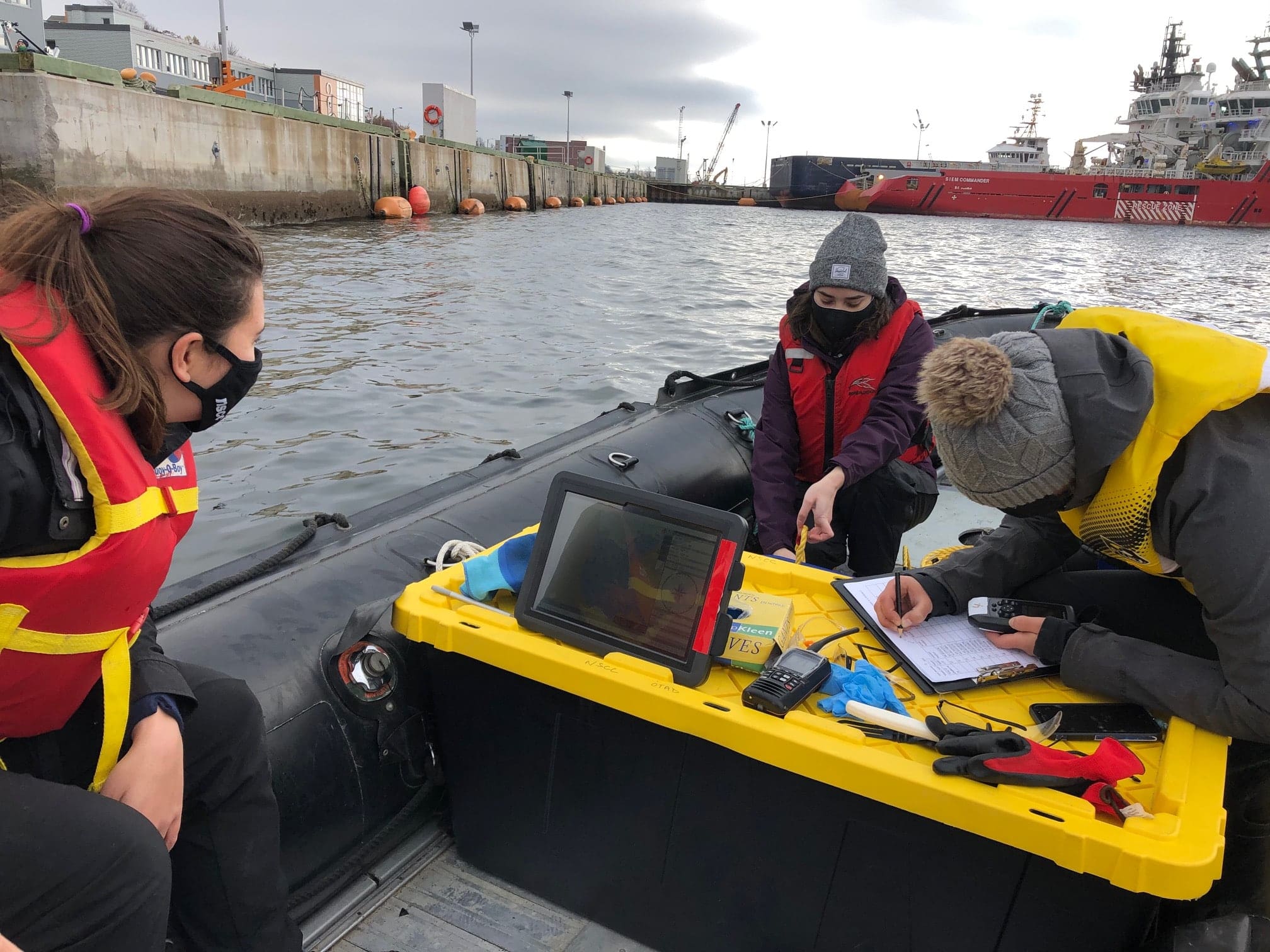 Ocean tech students propel careers through COVE